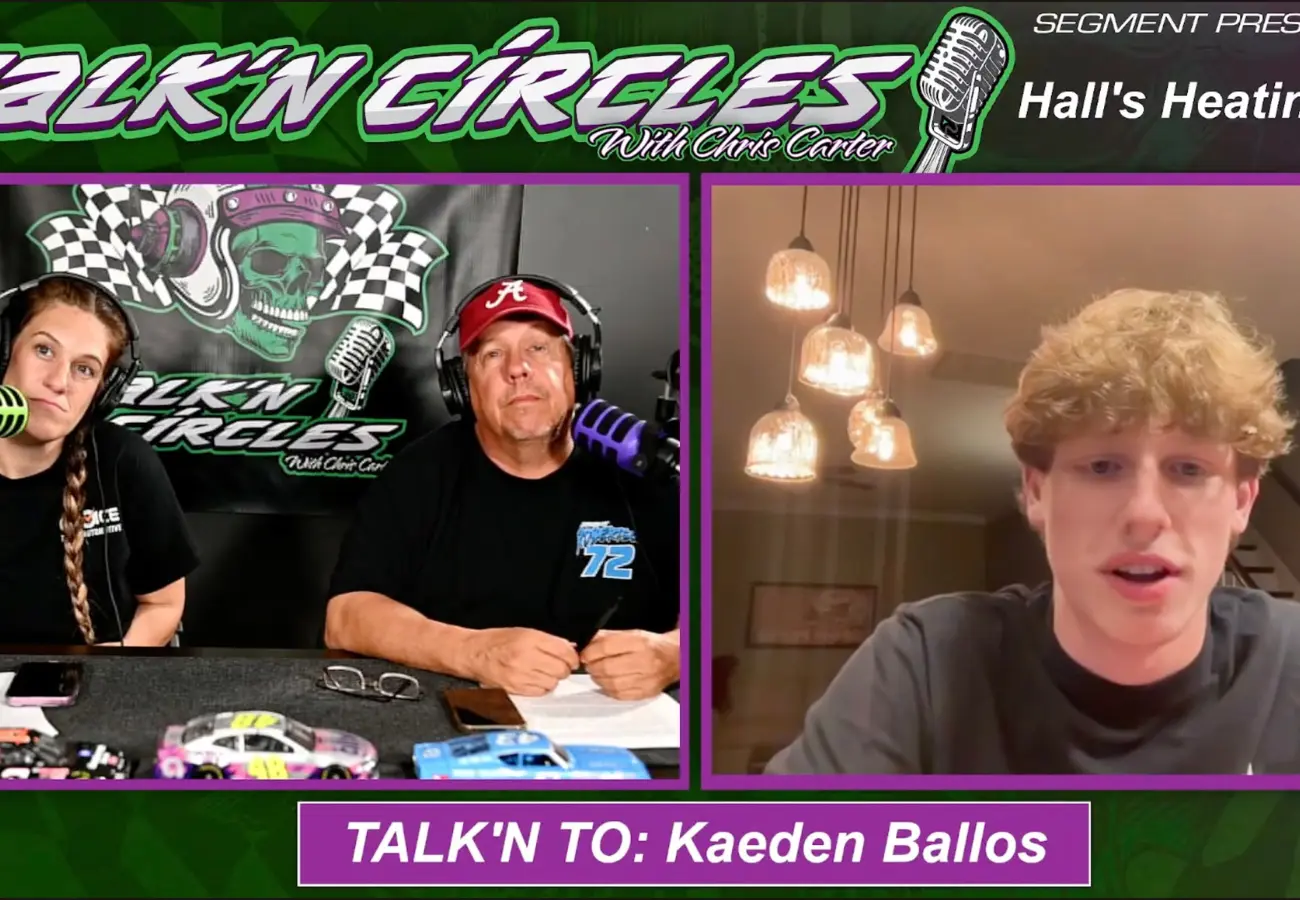 Kaeden Ballos appears on the Talk'n Circles Podcast Show