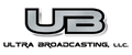 Ultra Broadcasting White Logo