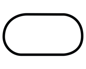 Dominion Raceway oval track map