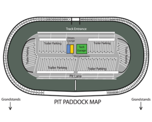 Southern National Motorsports Park Track Map