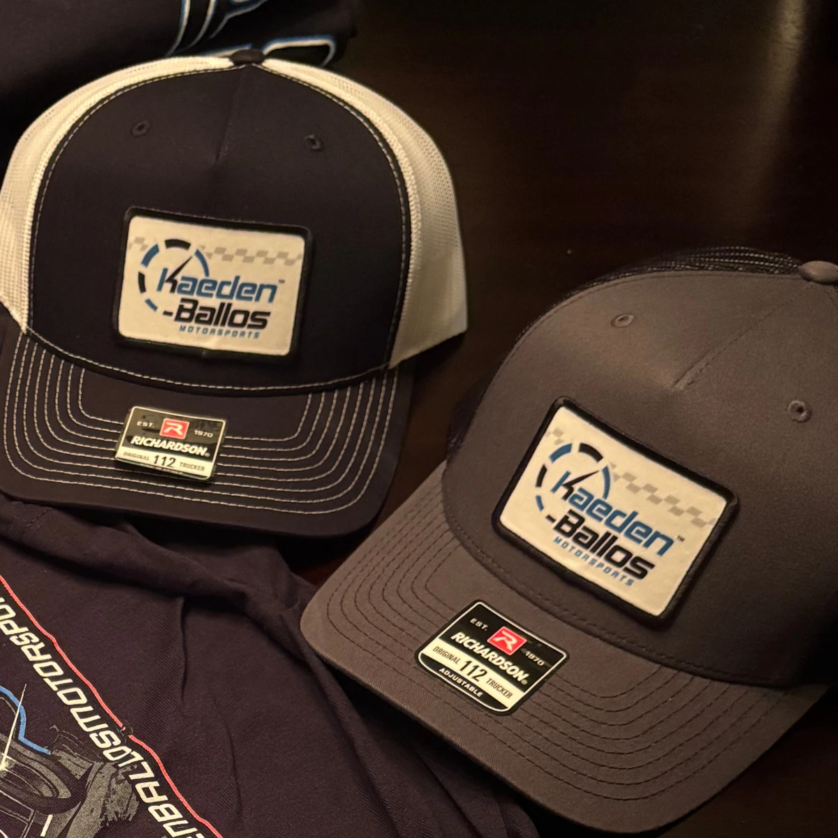 Kaeden Ballos BW Hat Gray Hat