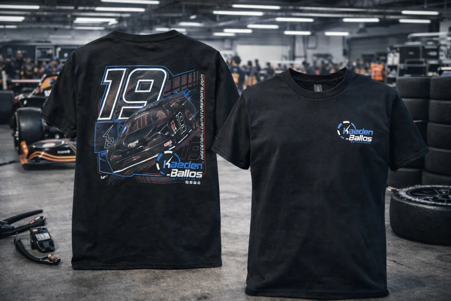 Kaeden Ballos Motorsports T-Shirts (Youth)