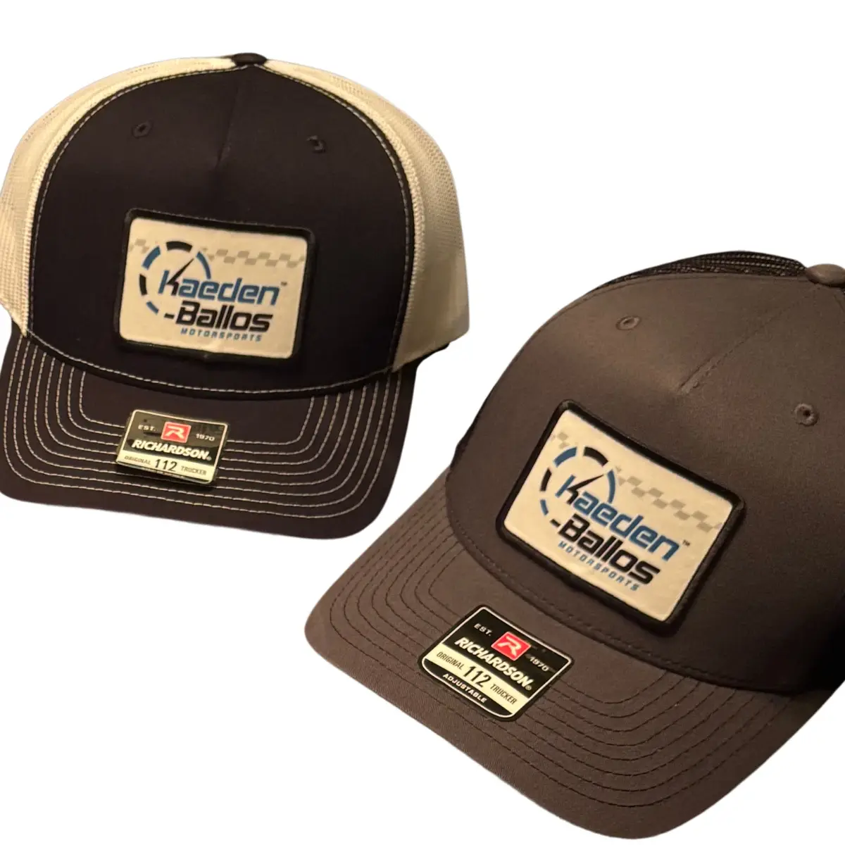 Kaeden Ballos Motorsports Trucker Hats