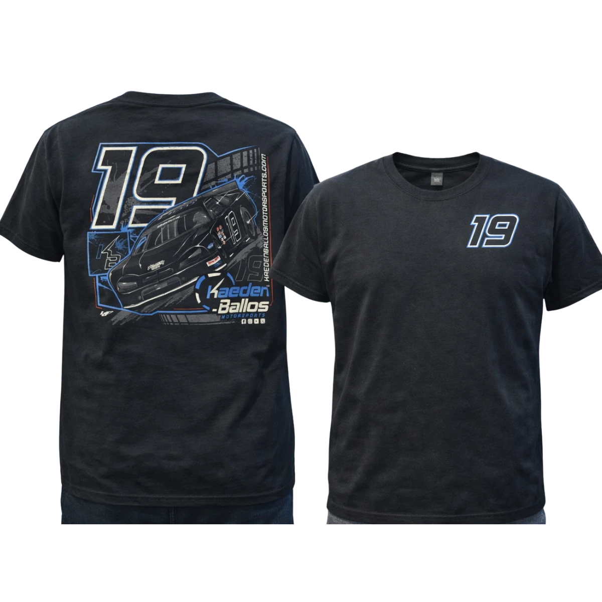 Kaeden Ballos Motorsports Mens Crewneck T-Shirt