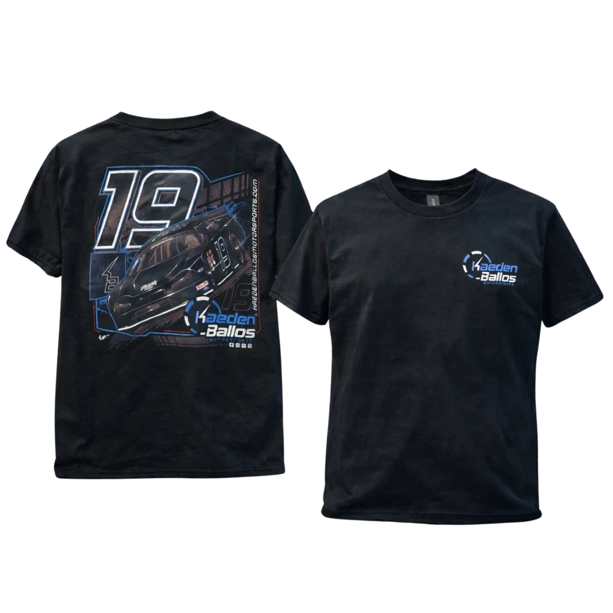 Kaeden Ballos Motorsports T-Shirts (Youth)