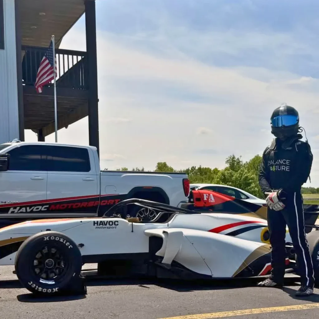 Standing by Havoc Motorsports f3 car for test